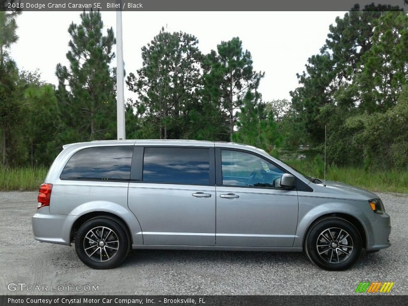 Billet / Black 2018 Dodge Grand Caravan SE