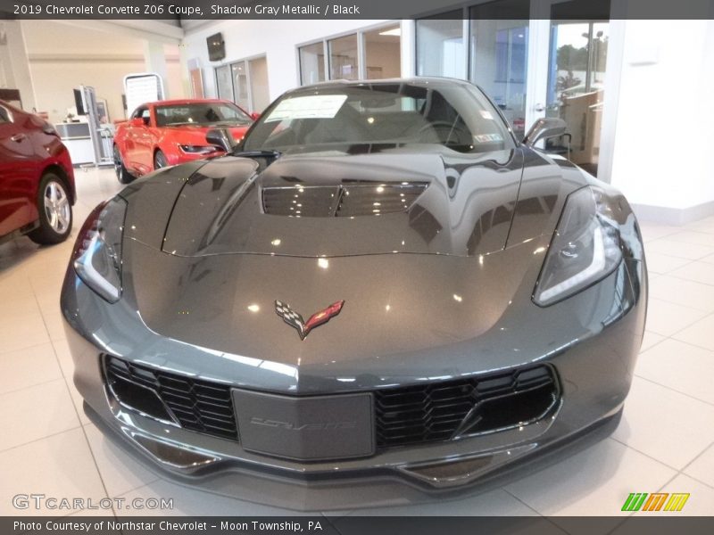 Shadow Gray Metallic / Black 2019 Chevrolet Corvette Z06 Coupe