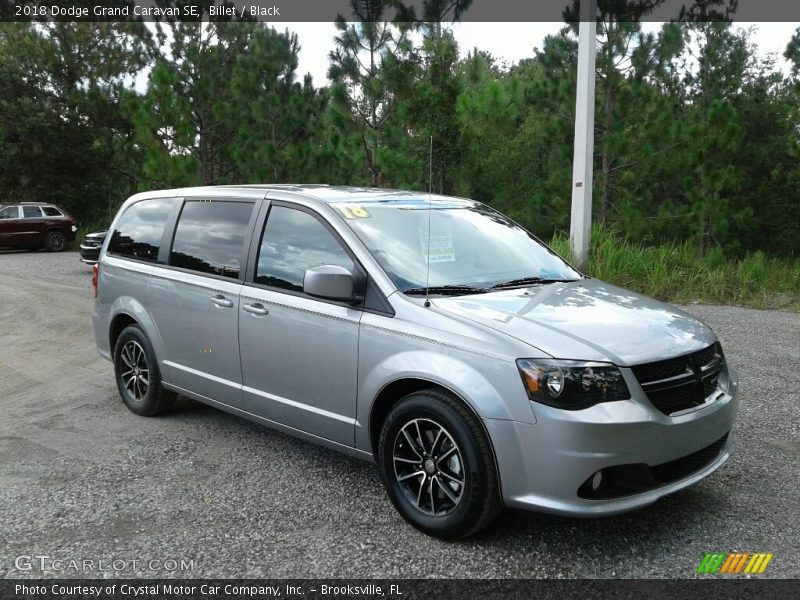 Billet / Black 2018 Dodge Grand Caravan SE