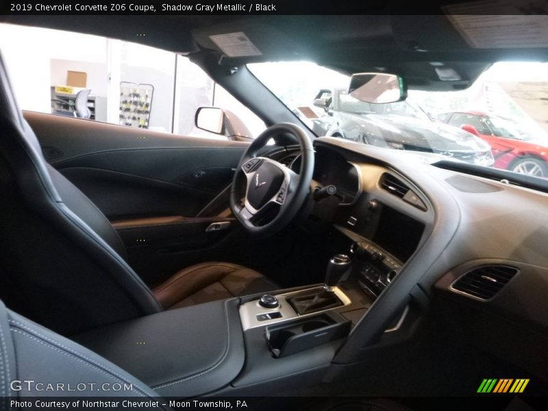 Shadow Gray Metallic / Black 2019 Chevrolet Corvette Z06 Coupe