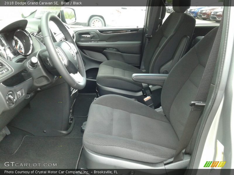 Billet / Black 2018 Dodge Grand Caravan SE