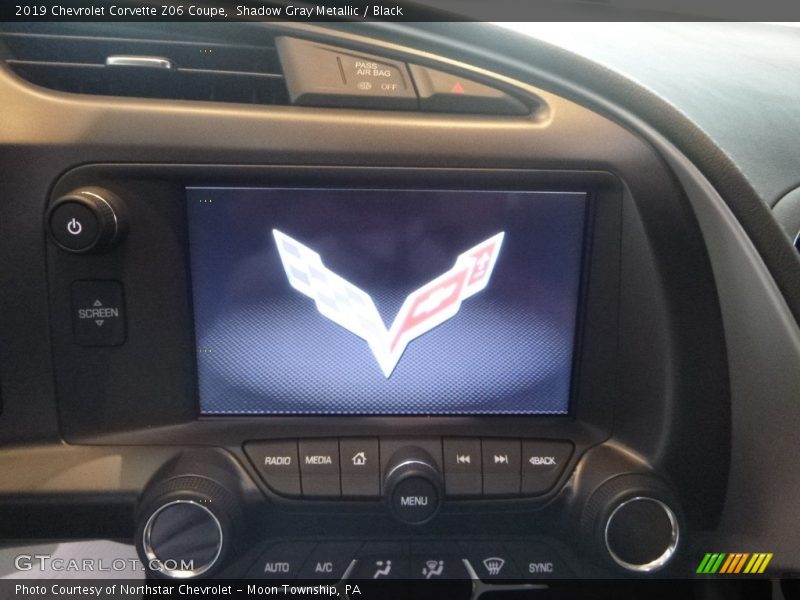 Shadow Gray Metallic / Black 2019 Chevrolet Corvette Z06 Coupe