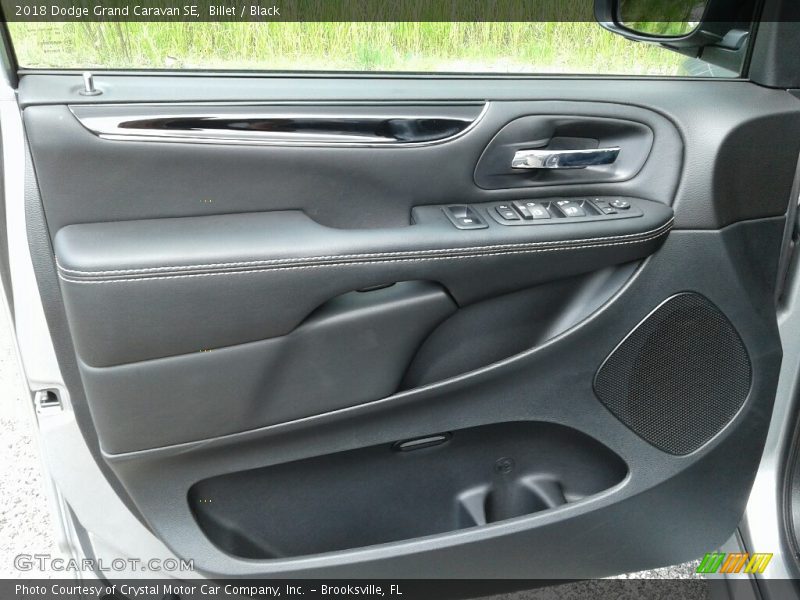 Billet / Black 2018 Dodge Grand Caravan SE