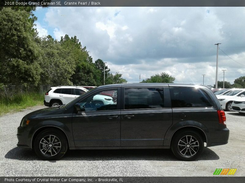 Granite Pearl / Black 2018 Dodge Grand Caravan SE