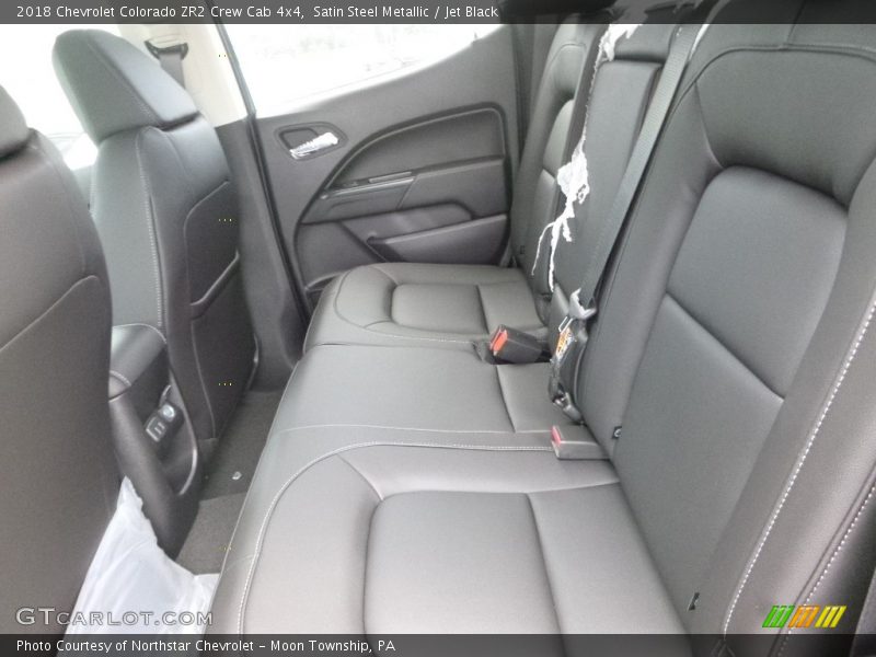 Satin Steel Metallic / Jet Black 2018 Chevrolet Colorado ZR2 Crew Cab 4x4