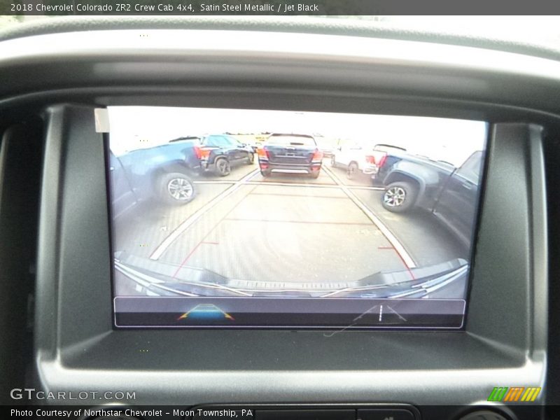 Satin Steel Metallic / Jet Black 2018 Chevrolet Colorado ZR2 Crew Cab 4x4