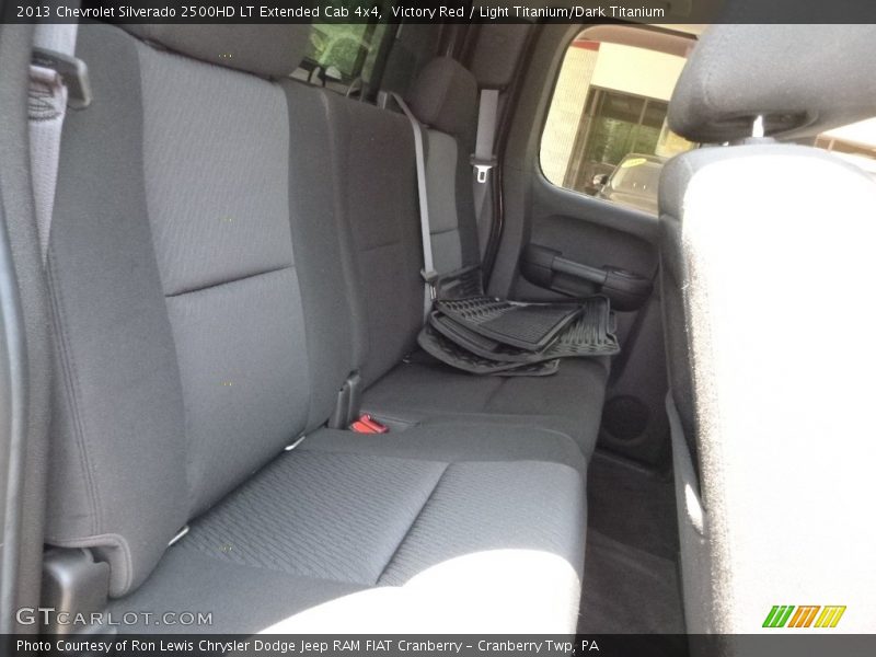 Victory Red / Light Titanium/Dark Titanium 2013 Chevrolet Silverado 2500HD LT Extended Cab 4x4