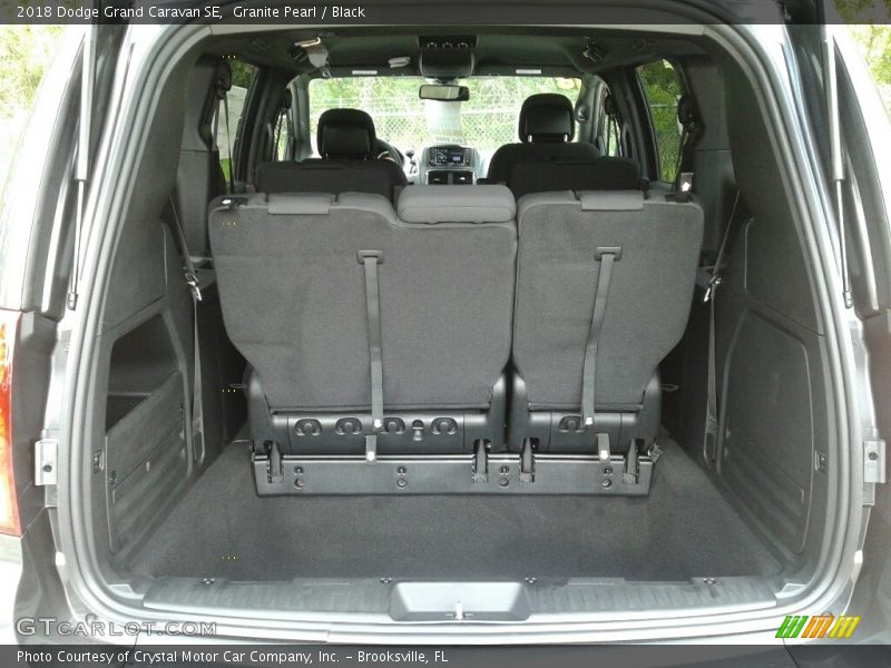 Granite Pearl / Black 2018 Dodge Grand Caravan SE
