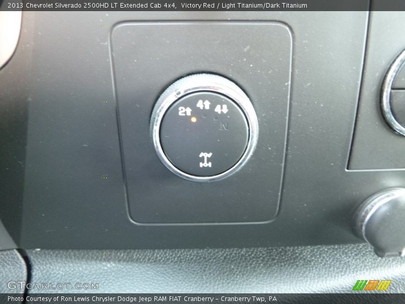 Victory Red / Light Titanium/Dark Titanium 2013 Chevrolet Silverado 2500HD LT Extended Cab 4x4