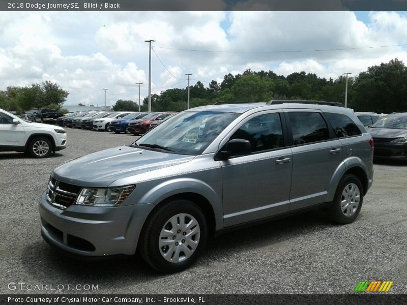Billet / Black 2018 Dodge Journey SE