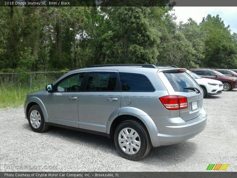 Billet / Black 2018 Dodge Journey SE