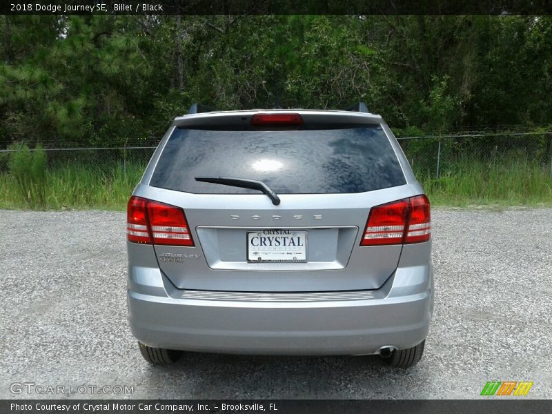 Billet / Black 2018 Dodge Journey SE