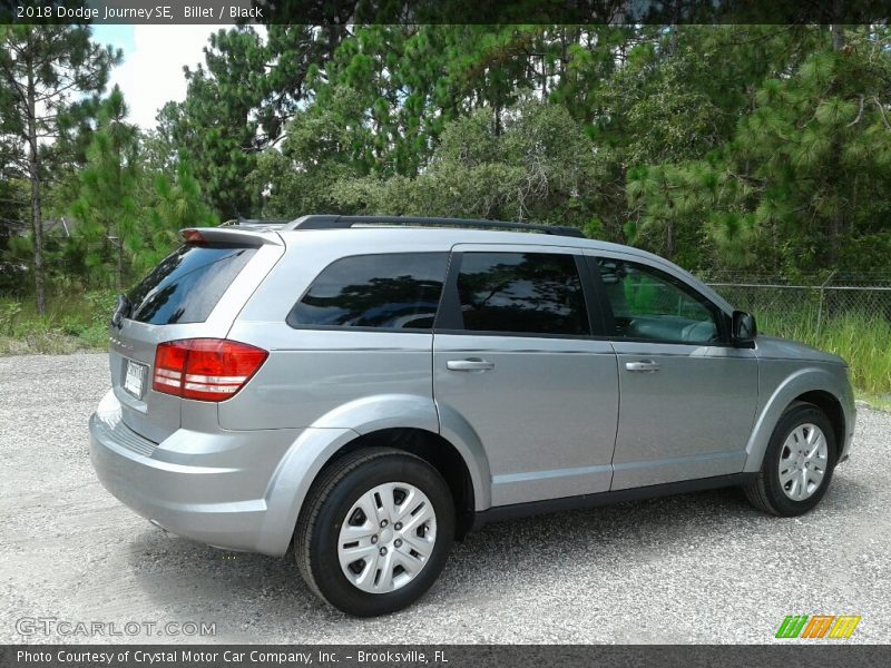 Billet / Black 2018 Dodge Journey SE