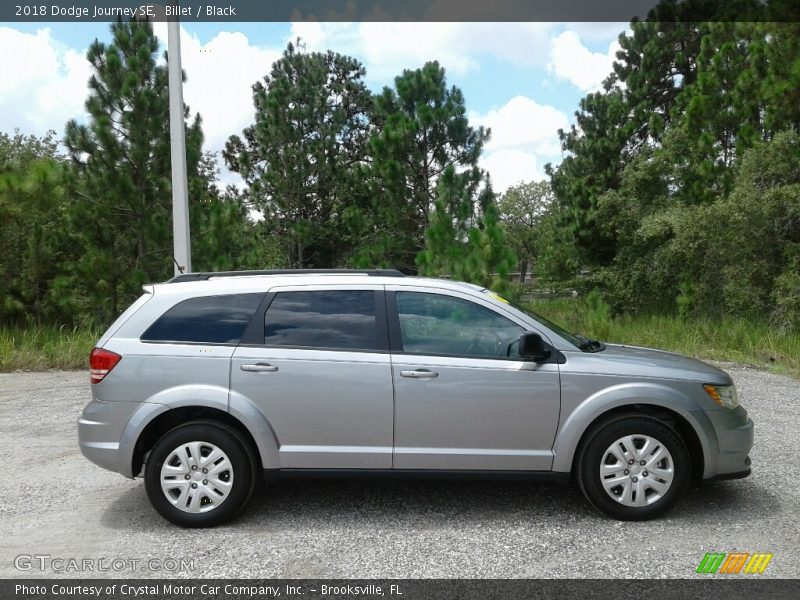 Billet / Black 2018 Dodge Journey SE
