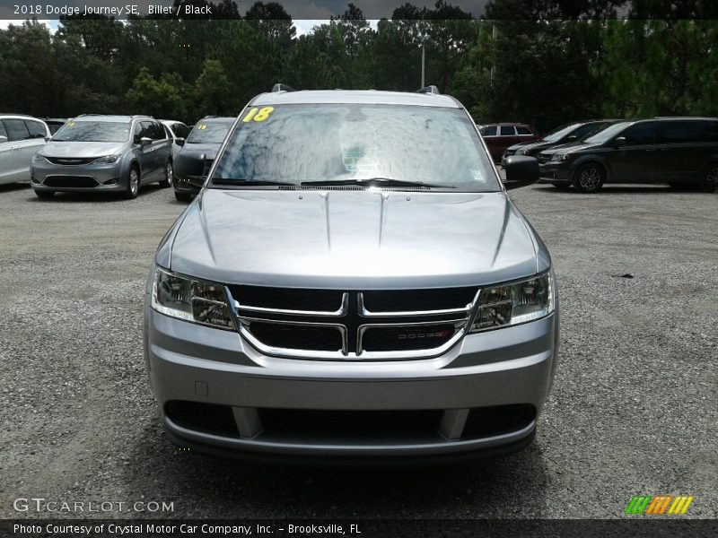 Billet / Black 2018 Dodge Journey SE