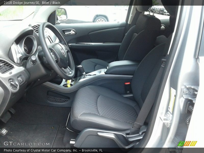 Billet / Black 2018 Dodge Journey SE