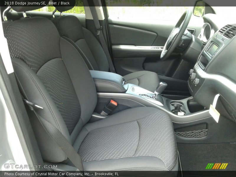 Billet / Black 2018 Dodge Journey SE