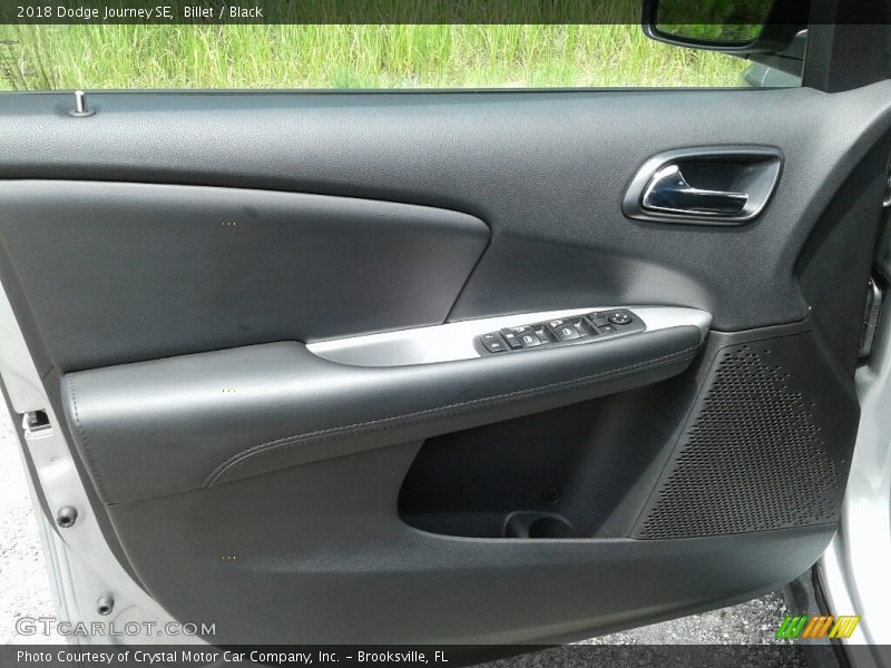 Billet / Black 2018 Dodge Journey SE