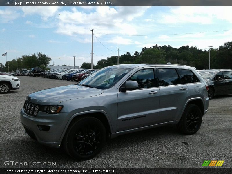 Billet Silver Metallic / Black 2018 Jeep Grand Cherokee Altitude