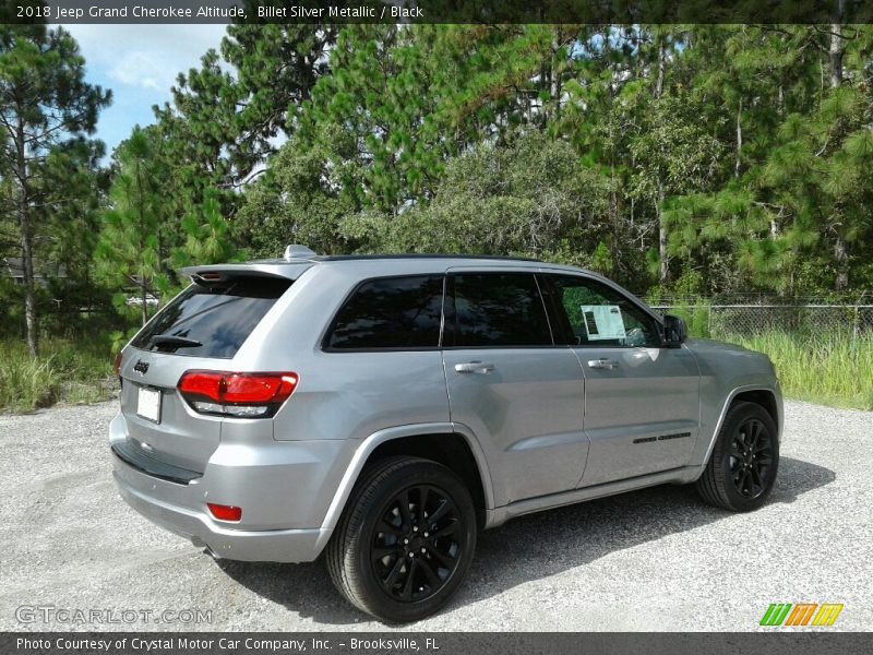 Billet Silver Metallic / Black 2018 Jeep Grand Cherokee Altitude