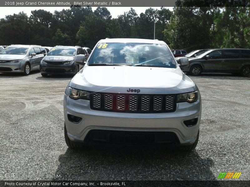 Billet Silver Metallic / Black 2018 Jeep Grand Cherokee Altitude