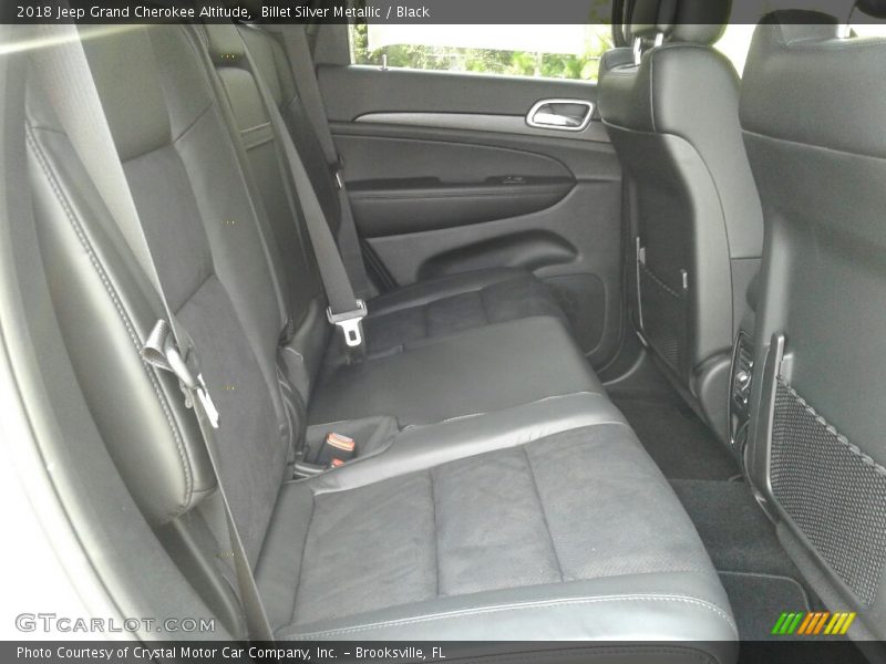 Billet Silver Metallic / Black 2018 Jeep Grand Cherokee Altitude