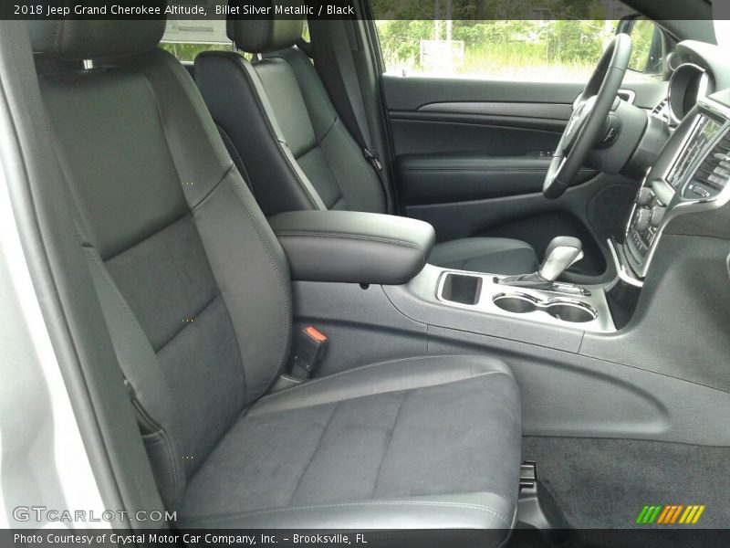 Billet Silver Metallic / Black 2018 Jeep Grand Cherokee Altitude