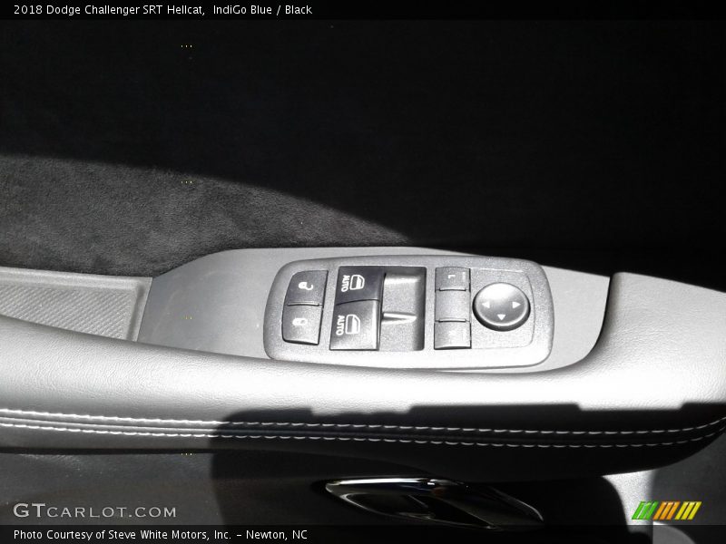 IndiGo Blue / Black 2018 Dodge Challenger SRT Hellcat