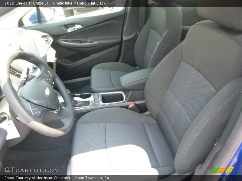 Kinetic Blue Metallic / Jet Black 2018 Chevrolet Cruze LT