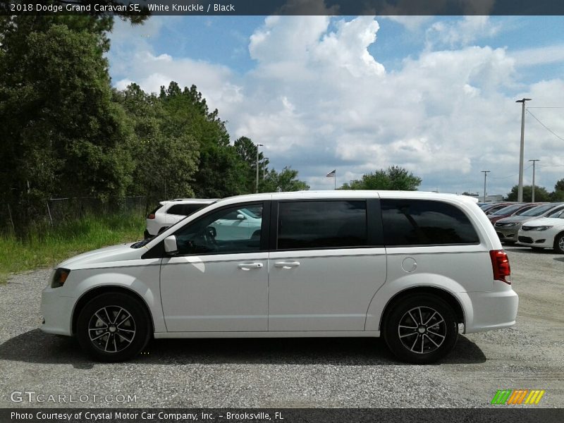 White Knuckle / Black 2018 Dodge Grand Caravan SE