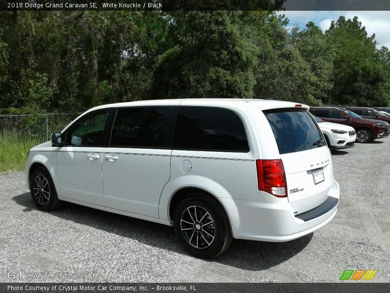 White Knuckle / Black 2018 Dodge Grand Caravan SE