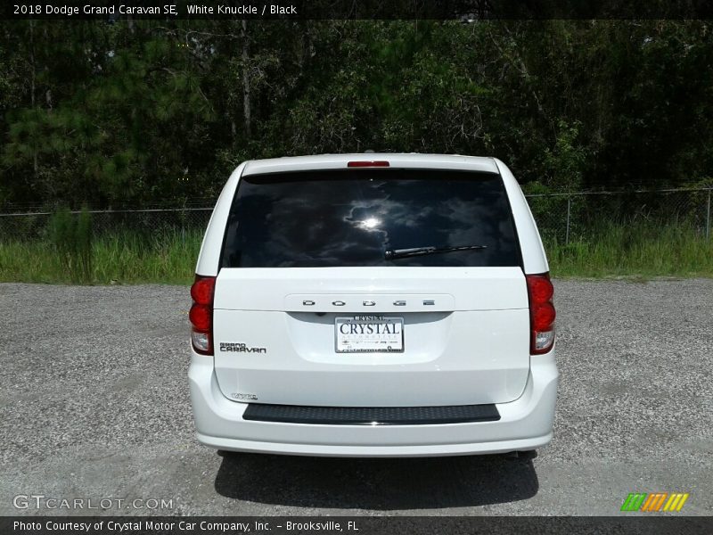 White Knuckle / Black 2018 Dodge Grand Caravan SE