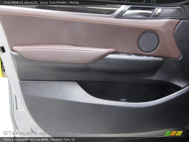Space Grey Metallic / Mocha 2016 BMW X3 xDrive28i
