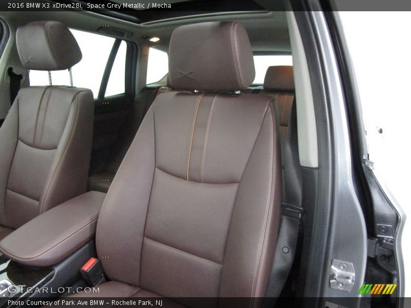 Space Grey Metallic / Mocha 2016 BMW X3 xDrive28i