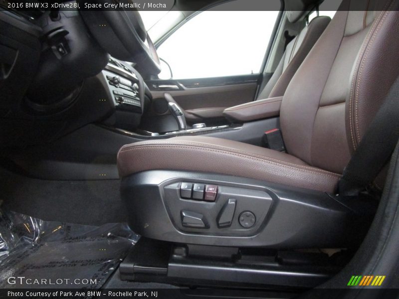 Space Grey Metallic / Mocha 2016 BMW X3 xDrive28i