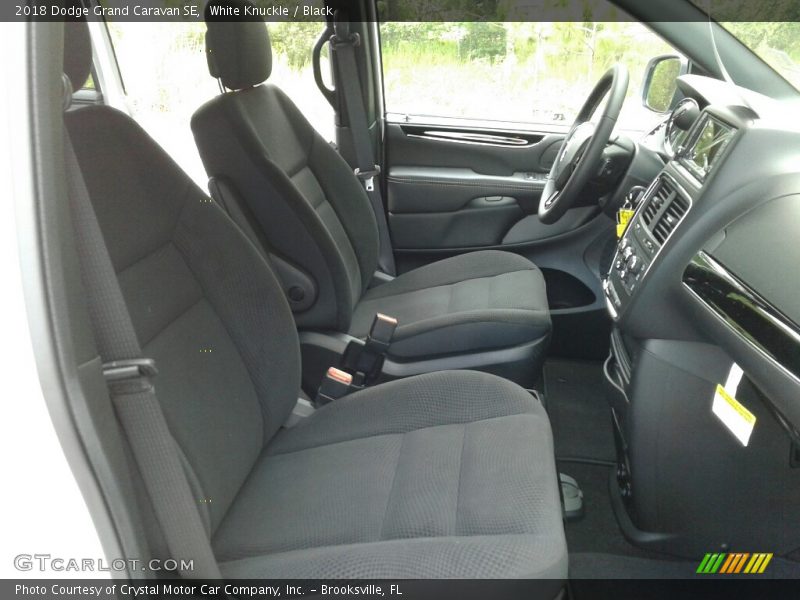 White Knuckle / Black 2018 Dodge Grand Caravan SE
