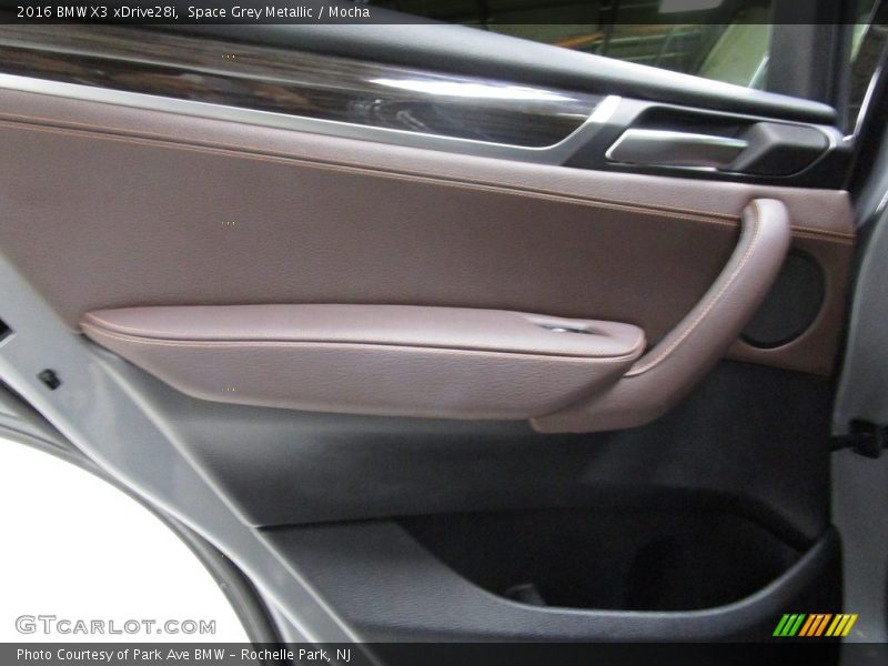Space Grey Metallic / Mocha 2016 BMW X3 xDrive28i
