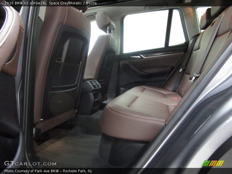 Space Grey Metallic / Mocha 2016 BMW X3 xDrive28i