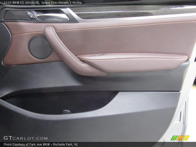 Space Grey Metallic / Mocha 2016 BMW X3 xDrive28i