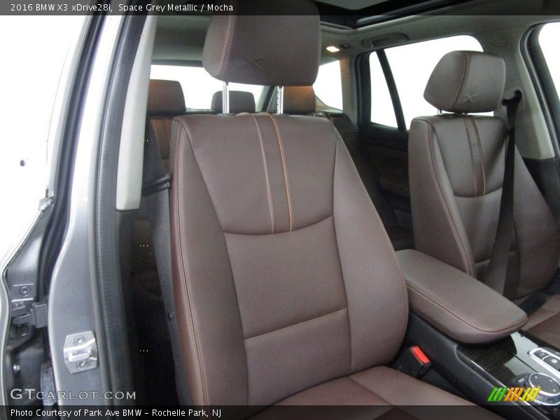 Space Grey Metallic / Mocha 2016 BMW X3 xDrive28i