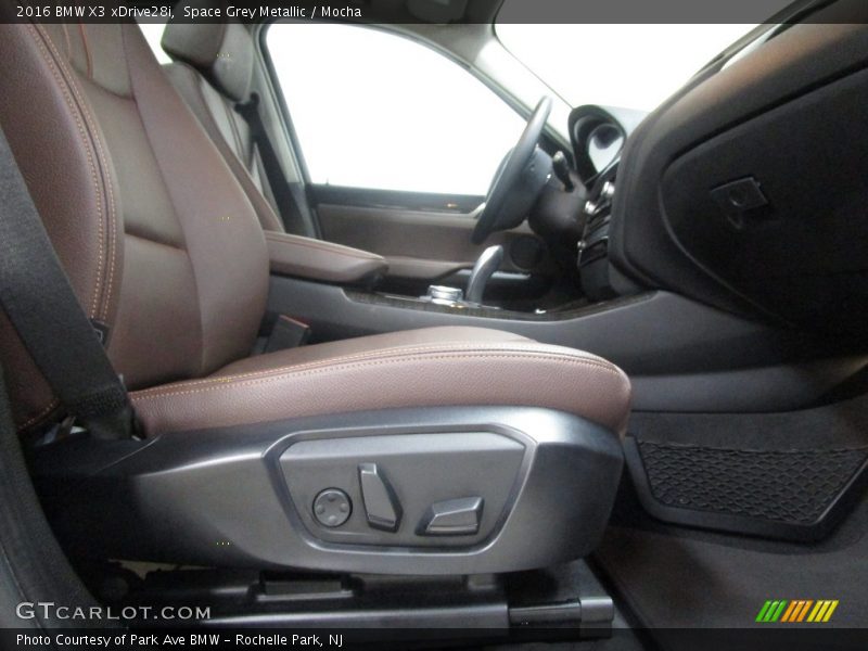 Space Grey Metallic / Mocha 2016 BMW X3 xDrive28i