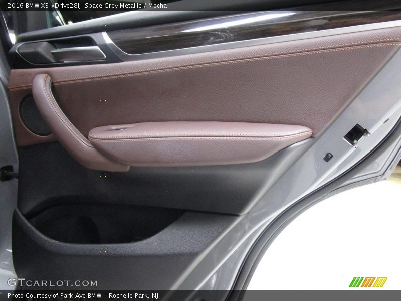 Space Grey Metallic / Mocha 2016 BMW X3 xDrive28i