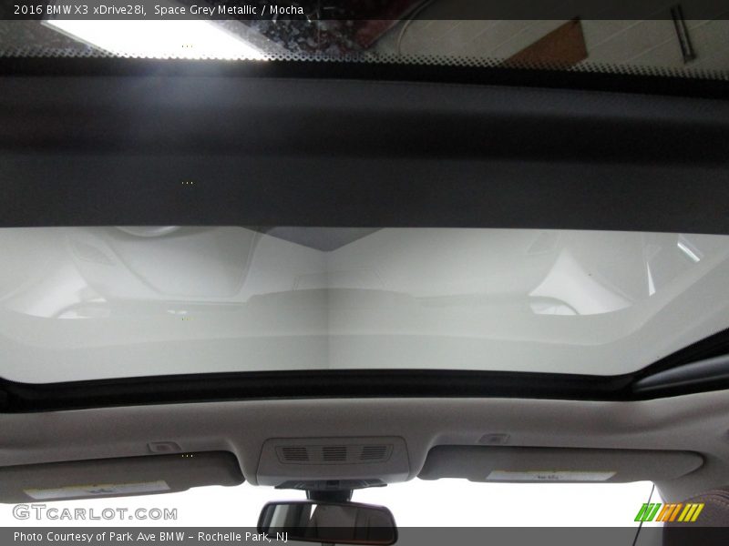 Space Grey Metallic / Mocha 2016 BMW X3 xDrive28i