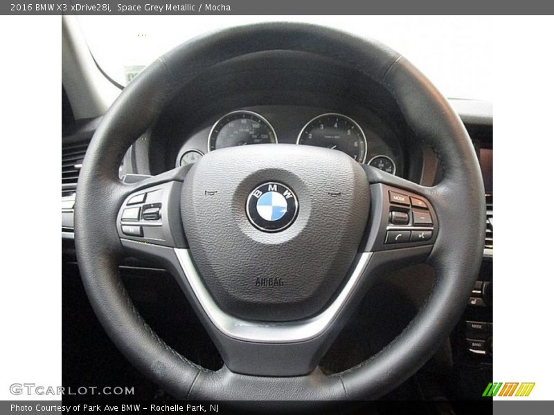 Space Grey Metallic / Mocha 2016 BMW X3 xDrive28i