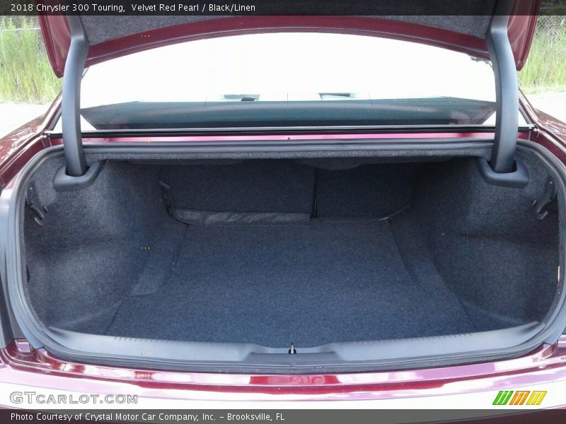Velvet Red Pearl / Black/Linen 2018 Chrysler 300 Touring