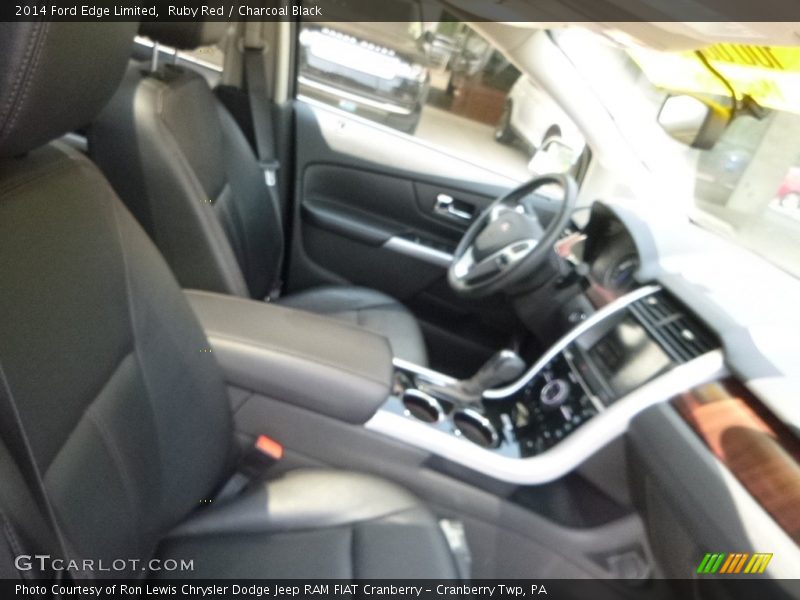 Ruby Red / Charcoal Black 2014 Ford Edge Limited