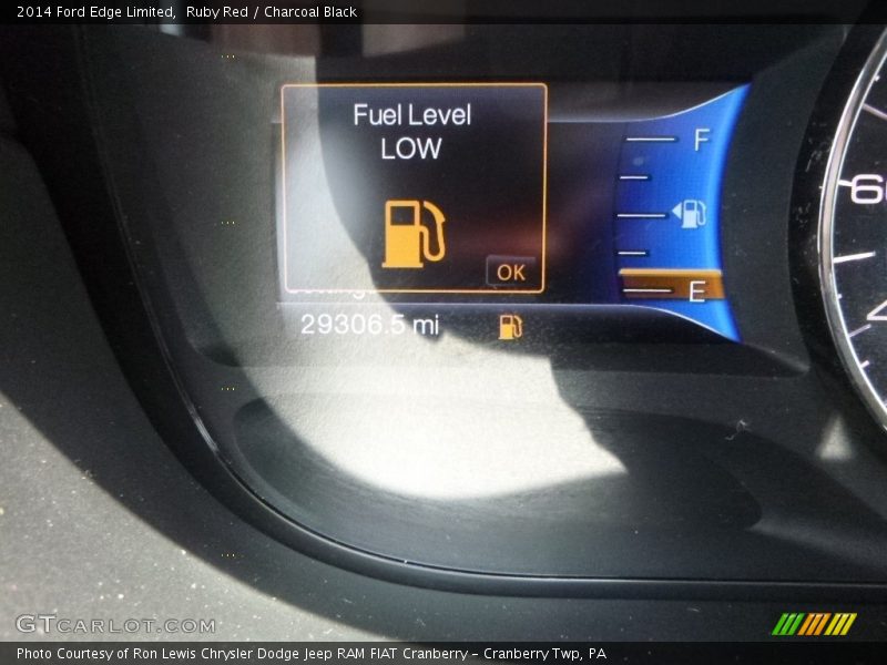 Ruby Red / Charcoal Black 2014 Ford Edge Limited
