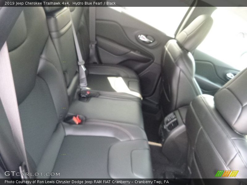 Hydro Blue Pearl / Black 2019 Jeep Cherokee Trailhawk 4x4