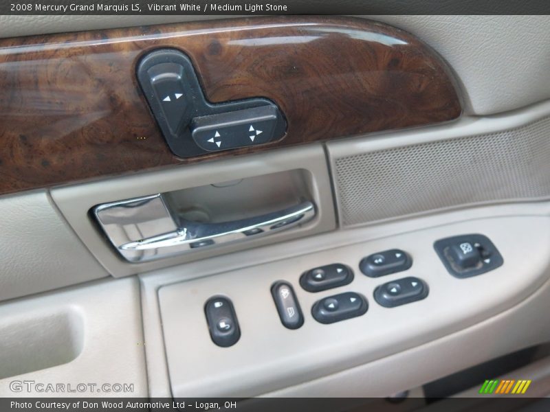 Vibrant White / Medium Light Stone 2008 Mercury Grand Marquis LS