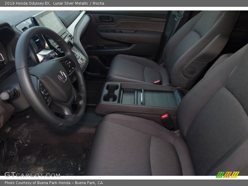 Lunar Silver Metallic / Mocha 2019 Honda Odyssey EX